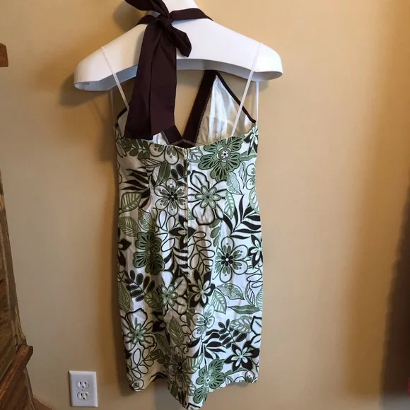 City Triangles Size 11/12 Floral Printed Halter Dress - Picture 4 of 7